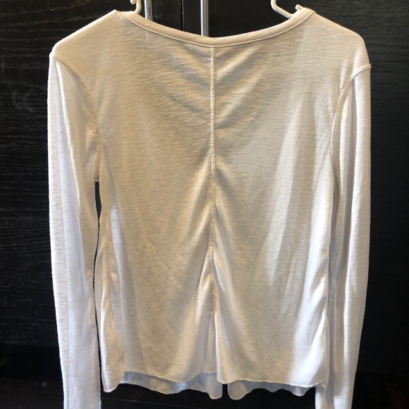 White free people long sleeve - Picture 2 of 3